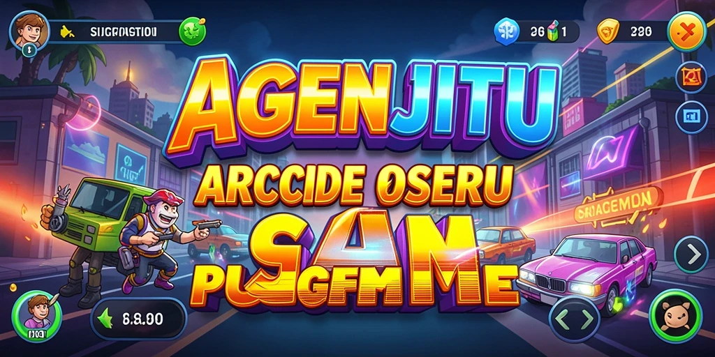 Tampilan gameplay seru dan beragam tantangan di AGENJITU.