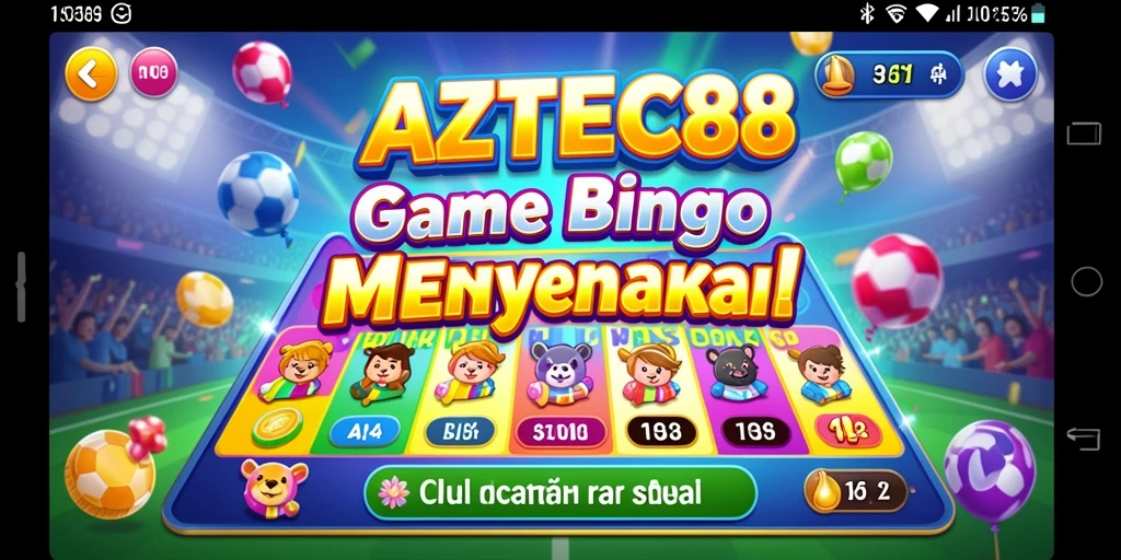 Tangkapan layar dari gameplay seru AZTEC88 dengan tema Bingo yang menarik.