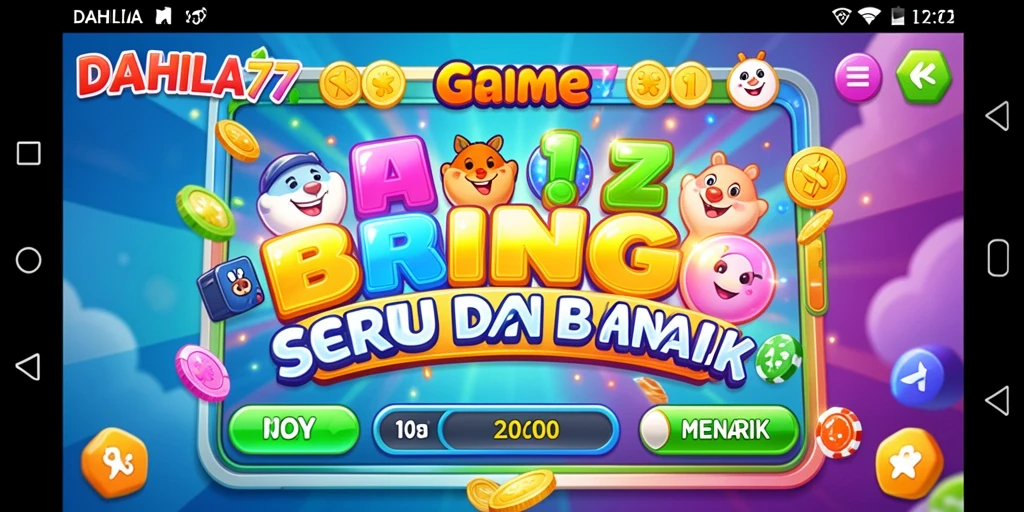 Screenshot utama DAHLIA77 menampilkan keseruan gameplay Bingo.