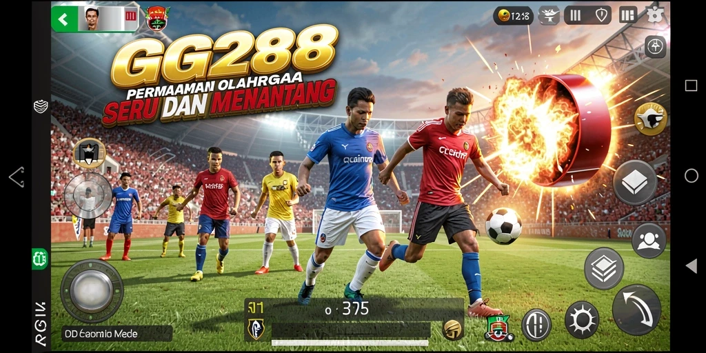 Tampilan gameplay GG288 yang dinamis dan seru dalam olahraga.