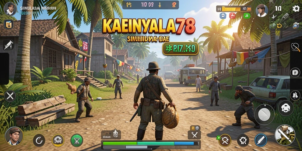 Tampilan gameplay <strong>MENYALA78</strong> yang interaktif dan mendalam dalam simulasi kehidupan.