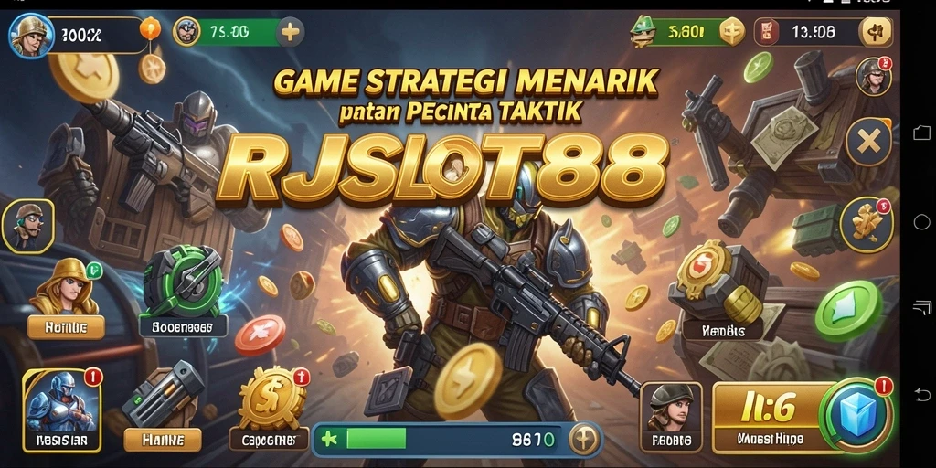 Tampilan gameplay menegangkan di RJSLOT88 dengan strategi yang cerdas.