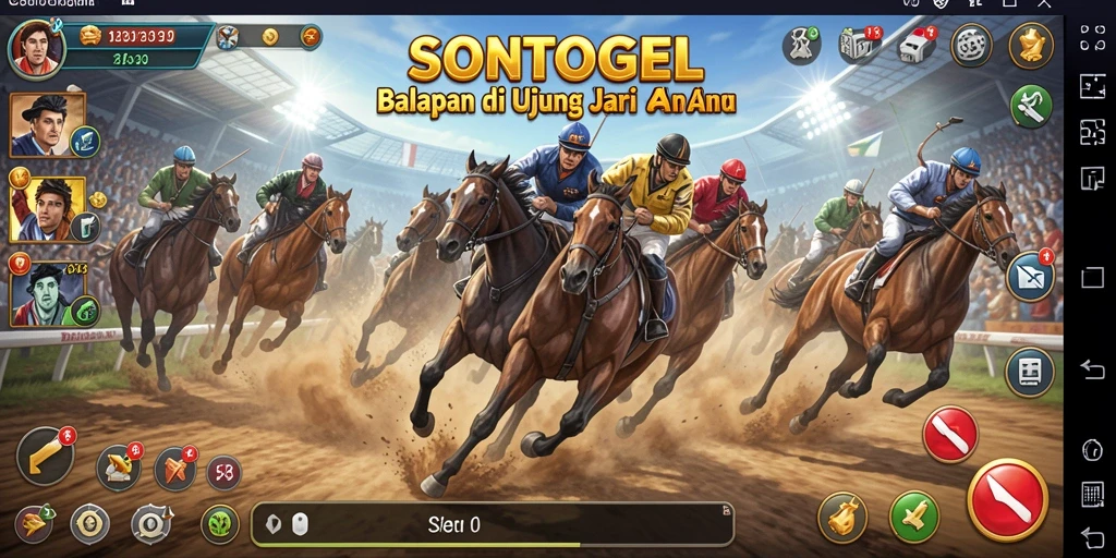 Screenshot gameplay balapan seru di SONTOGEL.