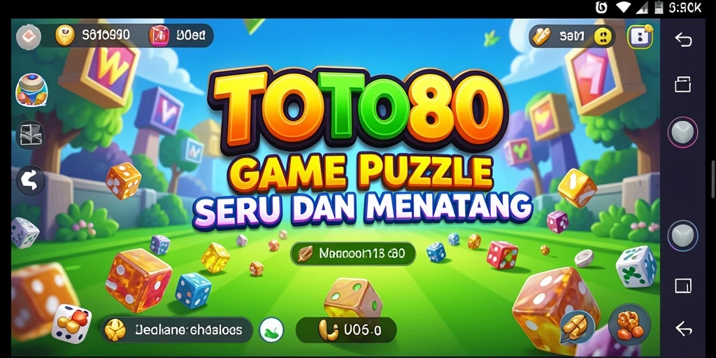 Tampilan gameplay seru dan menantang dalam TOTO80.